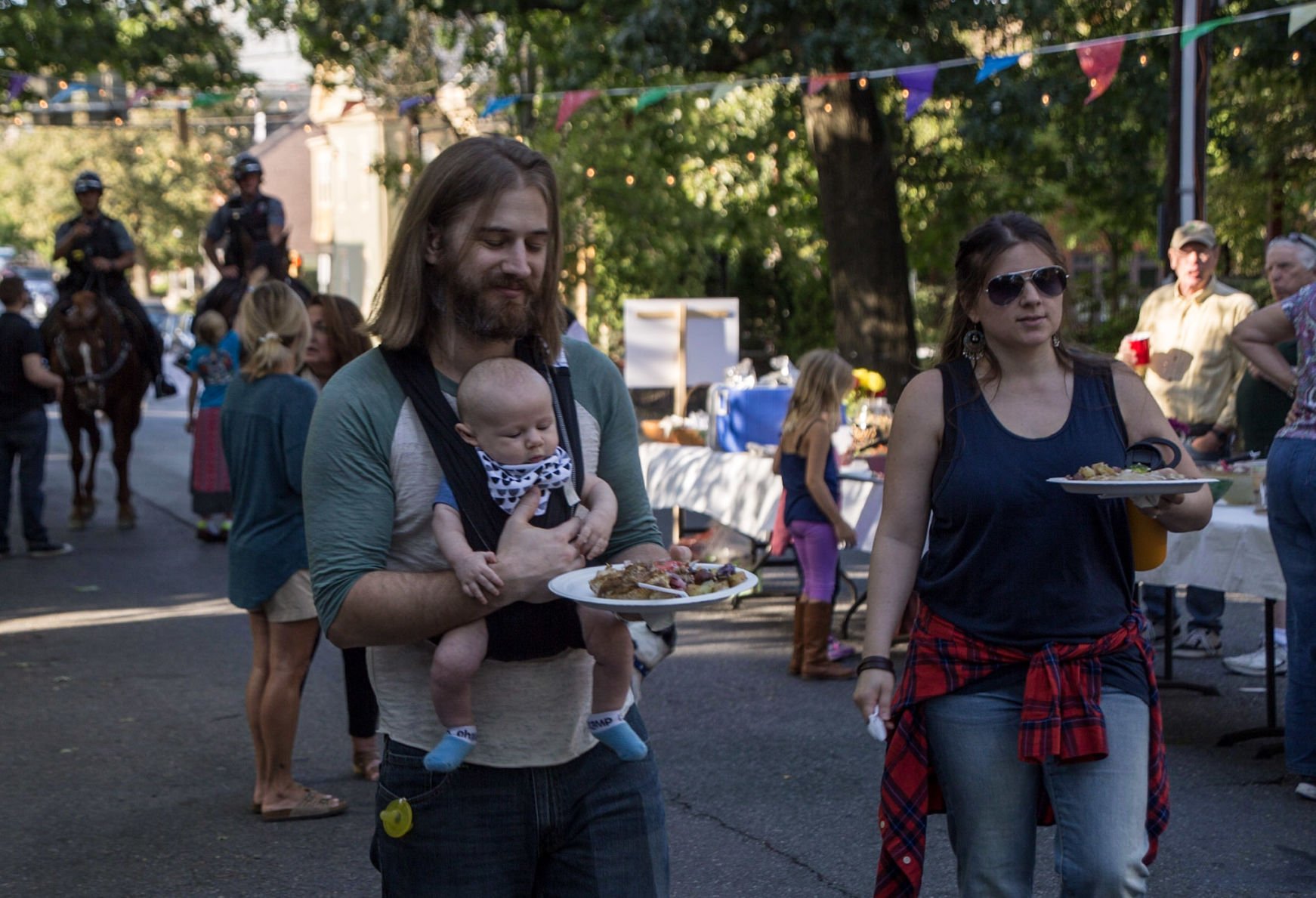 Charlotte Street block party too